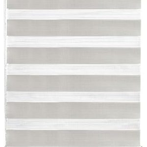 CelinaSun Doppelrollo 45 x 150 cm grau – Rollo ohne Bohren für Fenster im Innenbereich, Klemmfix Jalousie für stilvolle