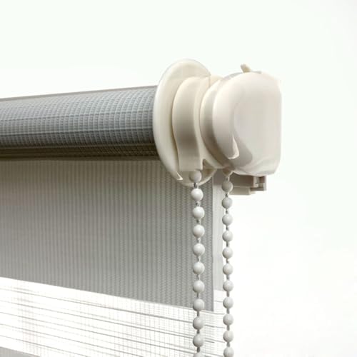 Doppelrollo Klemmfix Duo-Rollo 105x150cm - Blickdicht & lichtdurchlässig für perfekten Sonnenschutz ohne Bohren!