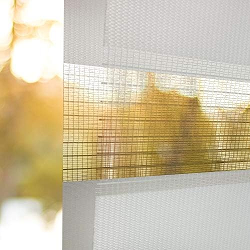 Doppelrollo Klemmfix Duo-Rollo 105x150cm - Blickdicht & lichtdurchlässig für perfekten Sonnenschutz ohne Bohren!